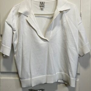 Worthington White Summer blouse